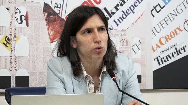 Elly Schlein  ha presentato  alla estera la campagna elettorale Europea del PD