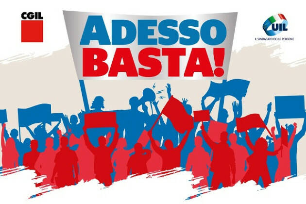  Adesso Basta! 20 Aprile:'Da cremona in oltre 200 a Roma con CGIL e UIL