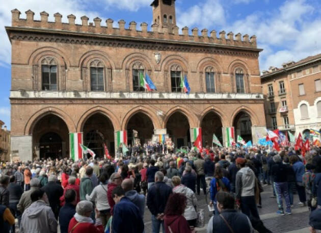 Arci Cremona 25 aprile: è un impegno per la democrazia e la pace.