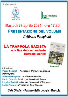 Brescia LA TRAPPOLA NAZISTA,LA FINE DEL COMANDANTE RAFFAELE MÈNICI” 