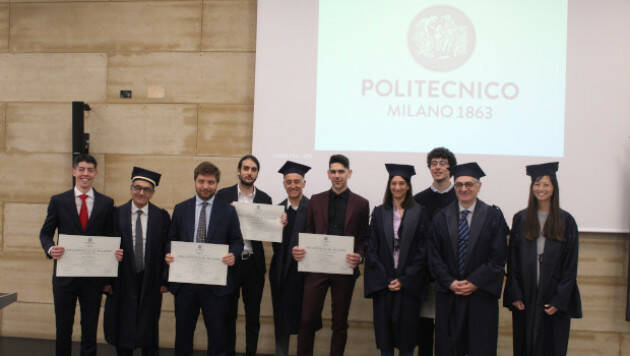 PROCLAMATI I PRIMI CINQUE LAUREATI IN ITALIA IN AGRICULTURAL ENGINEERING
