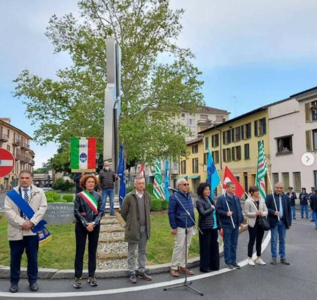 A Crema la celebrazione di Cgil-Cisl-Uil del 1° Maggio 2024