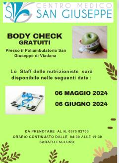 Viadana POLIAMULATORIO SAN GIUSEPPE  BODY CHECK 