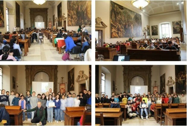 Scuola (CR) Alla classe 1^D del “Vida” il premio 'Azioni di cittadinanza..'