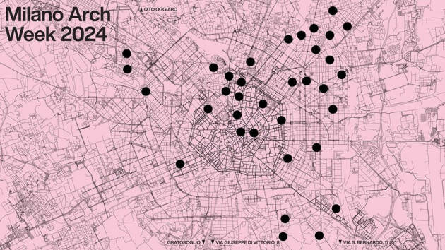 MILANO ARCH WEEK 2024. LA SESTA EDIZIONE DAL 20 AL 26 MAGGIO
