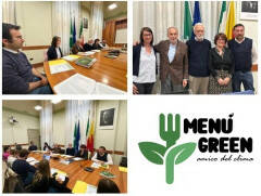 Scuola Bergamo Presentato oggi il progetto Menù green - Amico del Clima. 
