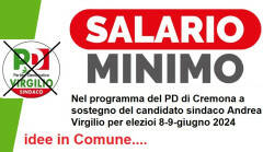 (CR) Il salario minimo a 9 euro nel programma PD e di Virgilio | Gian Carlo Storti