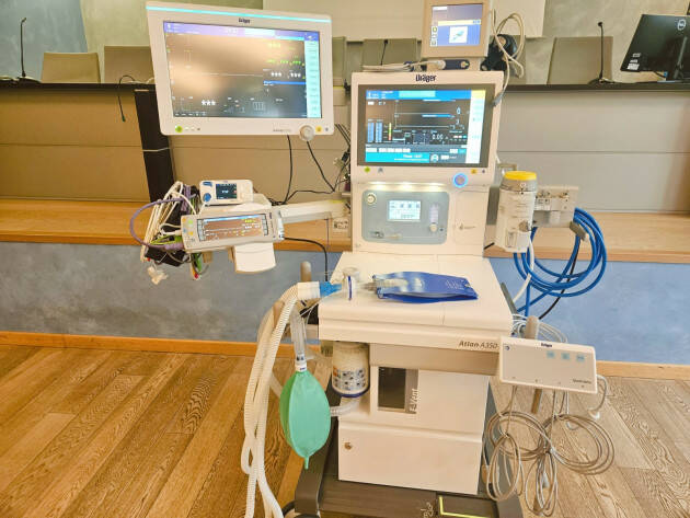Anestesia, una stazione di lavoro donata all’Asst Crema