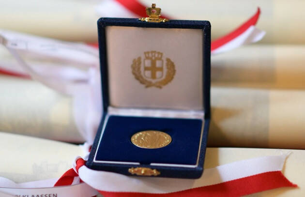 PALAZZO MARINO. IL COMUNE DI MILANO CONFERISCE L'AMBROGINO D'ORO ALL'INTER