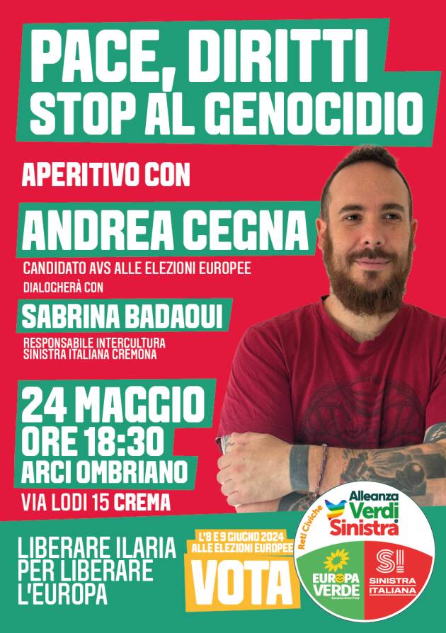 A Crema week end elettorale per Alleanza Verdi e Sinistra