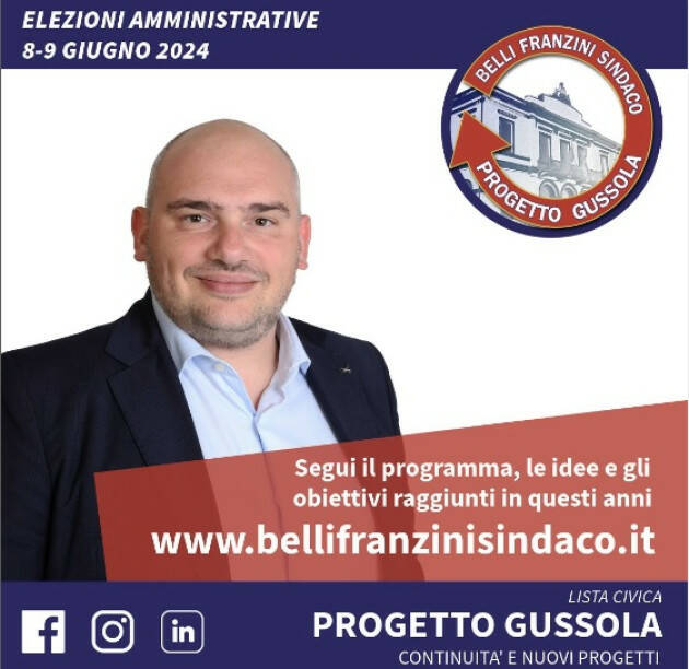 Stefano Belli Franzini, candidato Sindaco, presenta il Progetto Gussola