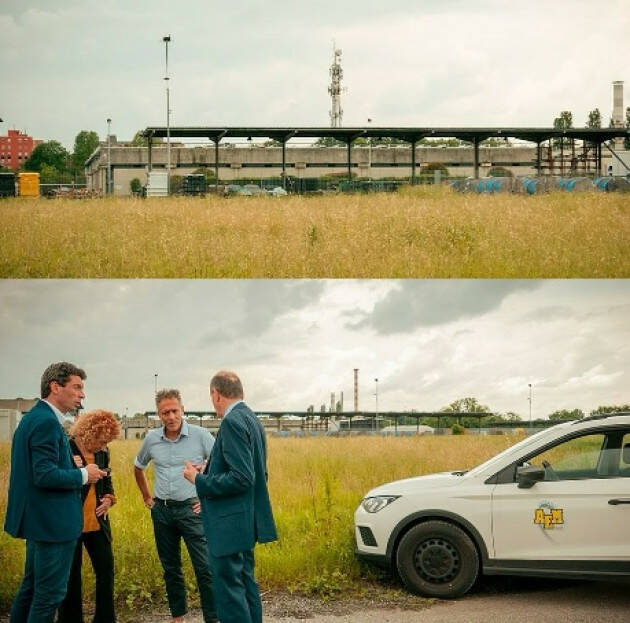 Virgilio PARCO FOTOVOLTAICO CREMONA: SOPRALLUOGO DI COMUNE E AEM 