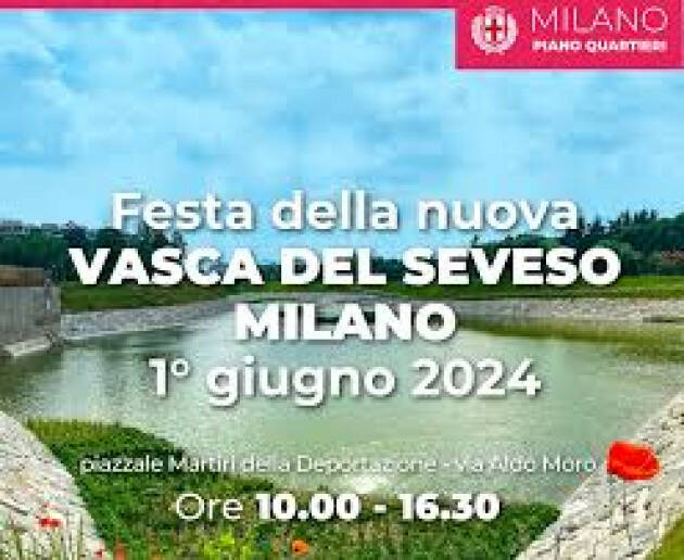 Milano VASCA DEL SEVESO. SABATO 1° GIUGNO OPEN DAY