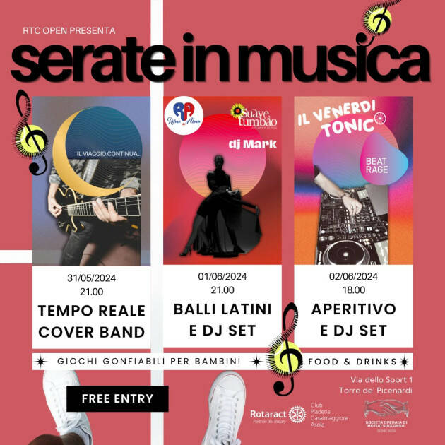 Soms Torre de Picenardi , eventi sportivi e serate in musica nel weekend