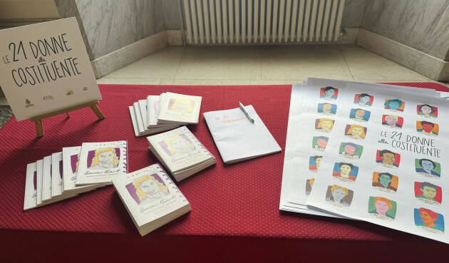 (CR) Sino al 29 giugno in Comune la mostra 'Le 21 donne alla Costituente'