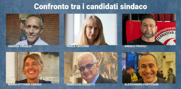 Cremona Candidati sindaco in Piazza