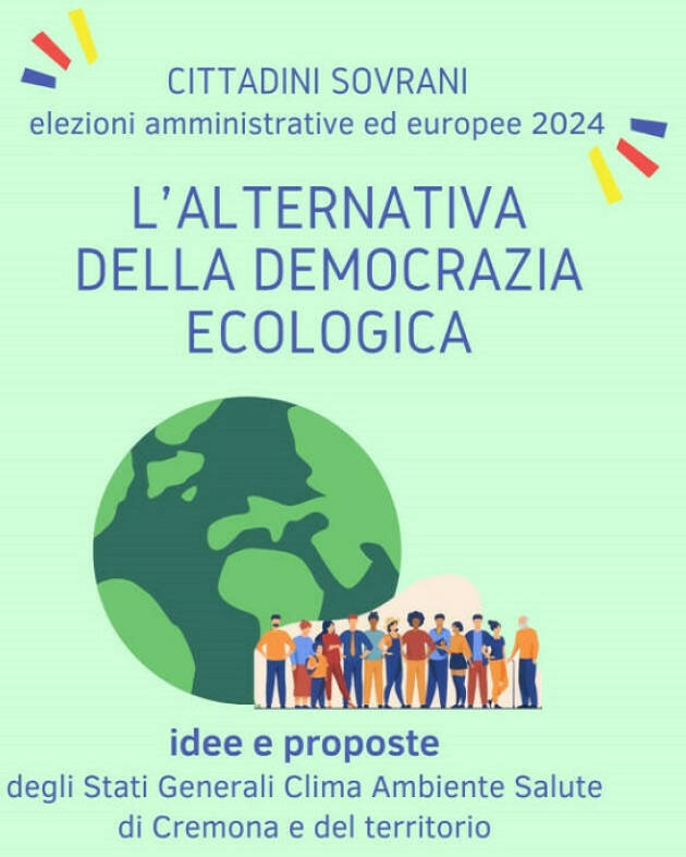 (CR) L’alternativa della Democrazia Ecologica 
