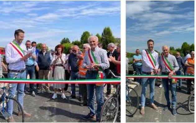 Inaugurata la Nuova Pista Ciclabile tra Crema e Campagnola Cremasca