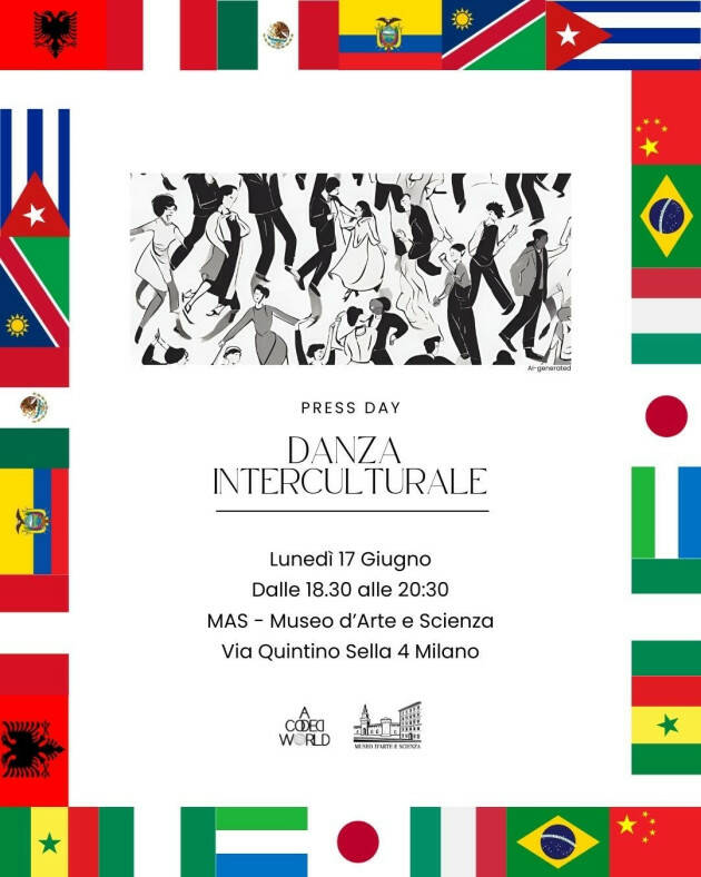 DANZA INTERCULTURALE - MAS - Via Quintino Sella, 4 Milano