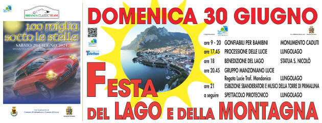 Lecco Festa del Lago e della Montagna Domenica 30