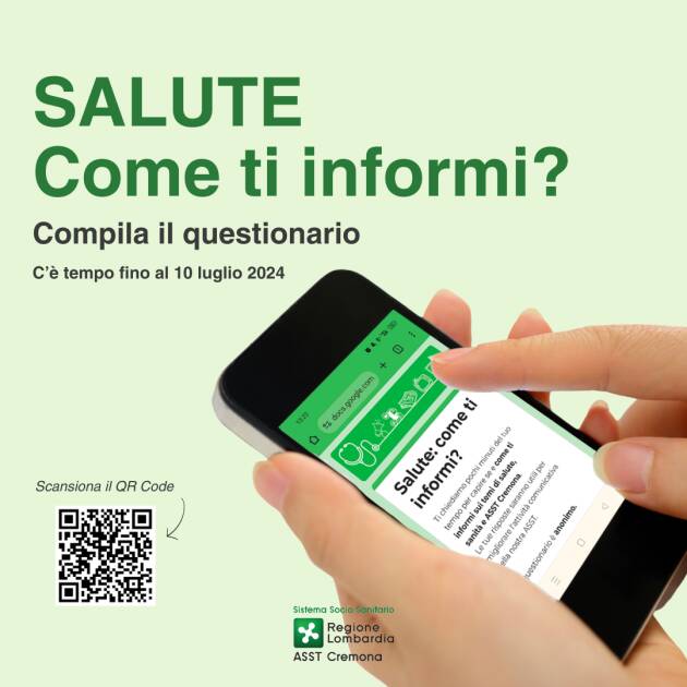 ASST CREMONA  SALUTE: COME TI INFORMI?