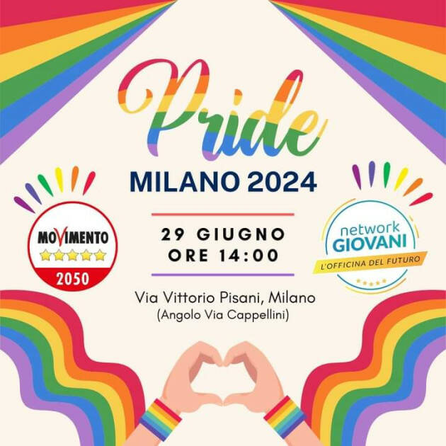 PRIDE MILANO ’24 IL M5S PRESENTE, PIZZIGHINI (M5s)