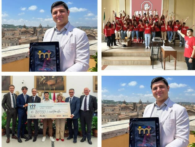  Mirko e i ragazzi antibullismo di Mabasta vincono il Premio Mutualità da 100mila euro
