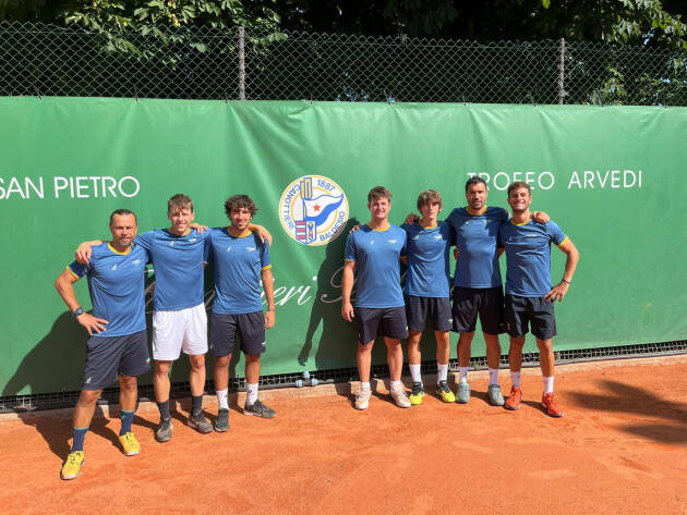 Baldesio Cremona promozione squadra di tennis