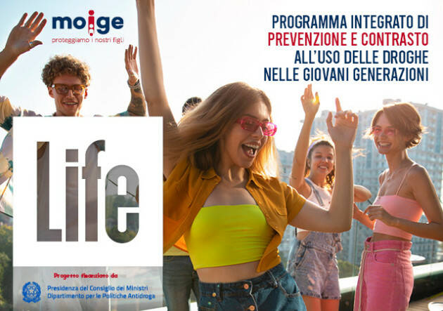 Scuola “Life” il progetto MOIGE contro la tossicodipendenza giovanile