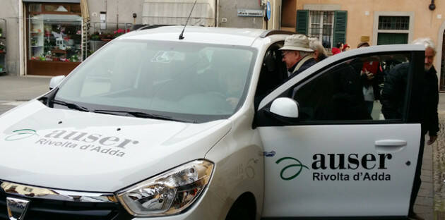 Rinnovata la convenzione Auser e comune Rivolta d'ADDA
