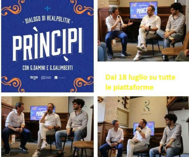 (CR) Il dialogo di realpolitik tra Galimberti e lo storico Damini nel podcast “Prìncìpi”