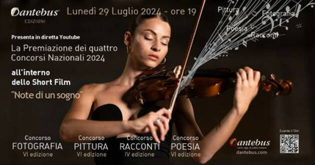 Concorsi Nazionali Dantebus 2024: lunedì 29 luglio annunciati i vincitori finali