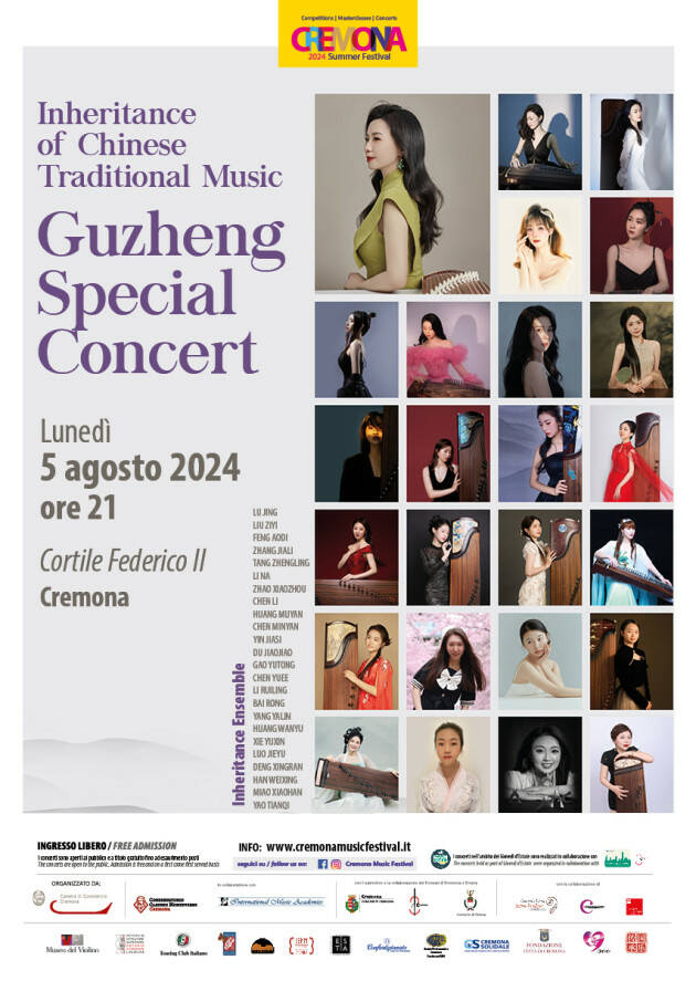  A CREMONA IL GUZHENG SPECIAL CONCERT  DEL CHINESE TRADITIONAL MUSIC 