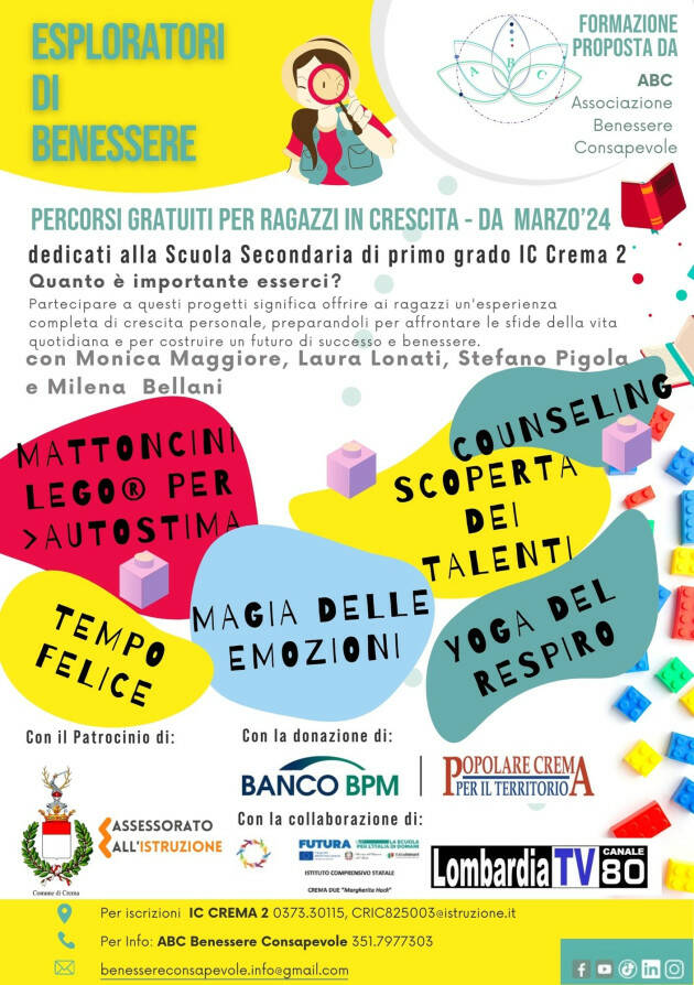 Crema Articolo Esploratori di Benessere 2024