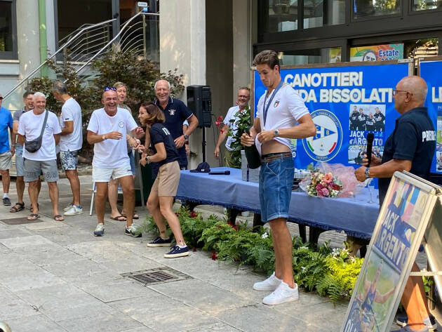 La Bissolati abbraccia il suo Jack  medaglia d’argento a Parigi 2024