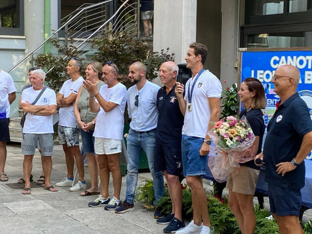 La Bissolati abbraccia il suo Jack  medaglia d’argento a Parigi 2024