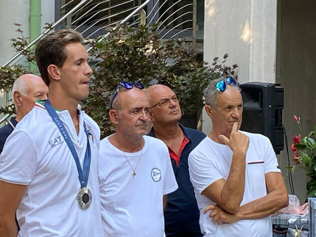 La Bissolati abbraccia il suo Jack  medaglia d’argento a Parigi 2024