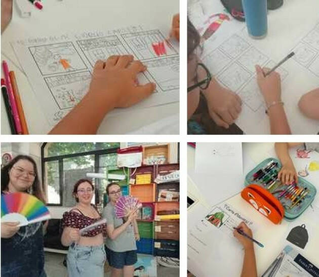 (CR) OTTIMA PARTECIPAZIONE AI LABORATORI ESTIVI DEL CENTRO FUMETTO