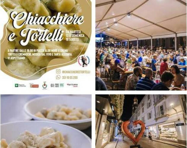 CREMA  ‘CHIACCHIERE E TORTELLI ‘  TERZA EDIZIONE 2024