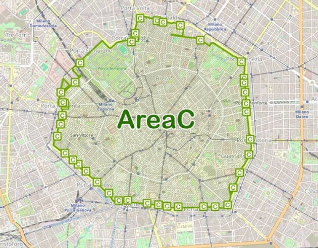 Milano Ora si vuole far pagare l’ingresso in Area C anche il sabato e la domenica
