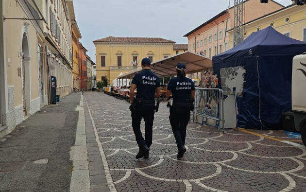 A Ferragosto non si ferma l'attività della Polizia Locale di Crema
