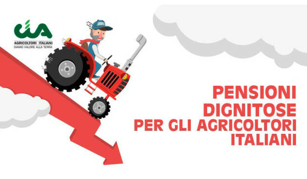 Anziani Pensioni, Cia: assegni agricoltori sotto soglia Ue, urgente revisione sistema