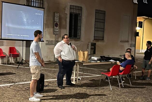 Castelverde Un successo la serata con il gruppo Astrofili Cremonesi Odv