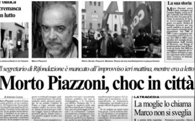 Crema  Il 12 settembre 2024  ricordiamo Marco Piazzoni