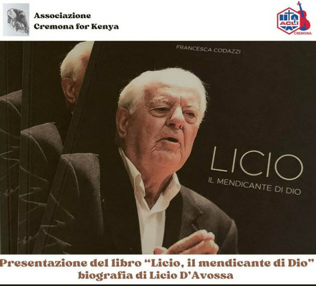 Presentazione libro ' Biografia di Licio D'Avossa', il mendicante di Dio