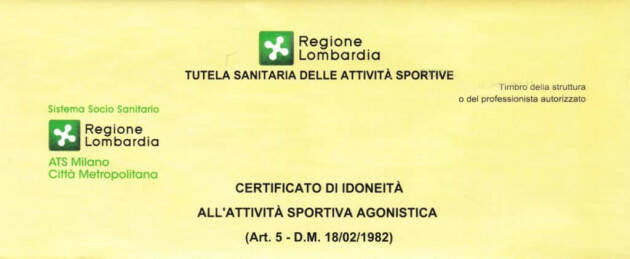 CERTIFICAZIONI IDONEITÀ SPORTIVA, PILONI (PD):APPROVATA LA NOSTRA PROPOSTA