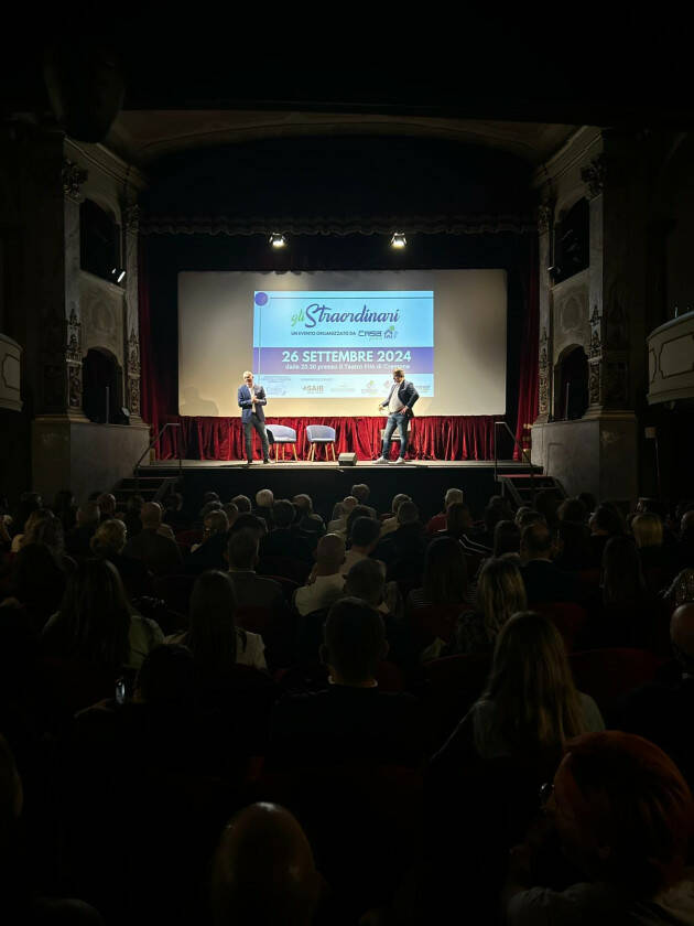 (CR) Gli Straordinari, successo  per l’evento benefico di Casapoint con Mogol