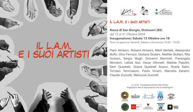 Orzinuovi (BS) mostra L.A.M. (Laboratorio d’Arte Marmellata, Fondazione Enrico Nolli
