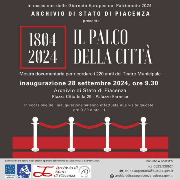(PC) Anziani Visita guidata per la terza età alla mostra ‘Il palco della città’