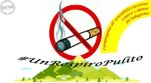 CNDDU Iniziativa nazionale. Campagna contro i danni del tabagismo nelle scuole 2024.